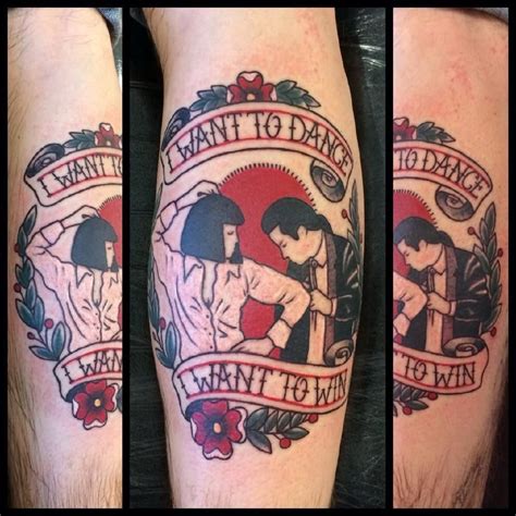 tattoo pulp fiction|Unique Pulp Fiction Tattoo Designs for Movie Lovers